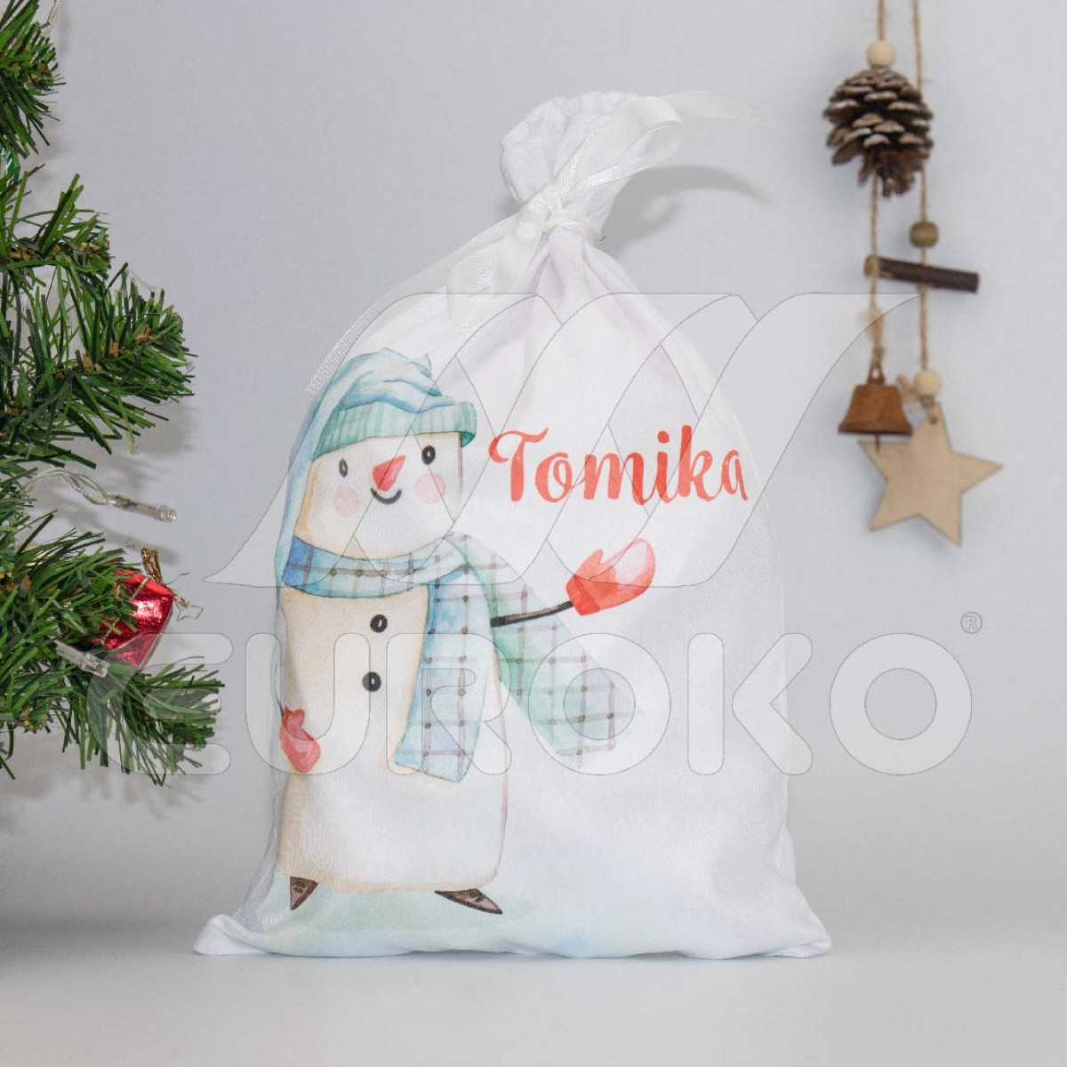 1 Sac de Noël avec jambes de 59cm pour cadeaux REF/19067 Modèle