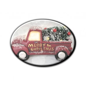 Aimants photo ovales 9cm x 6.5cm