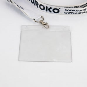 Porte-badges A7 souple et horizontale