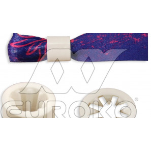 Bague plastique blanche