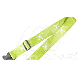 Ceinture de valise préimprimée
