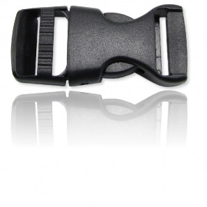 Clip-lock noir 20 mm