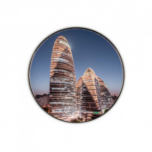 Magnet en métal, rond