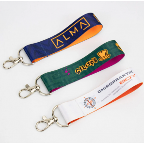 Porte-clés single avec mousqueton sec-lock