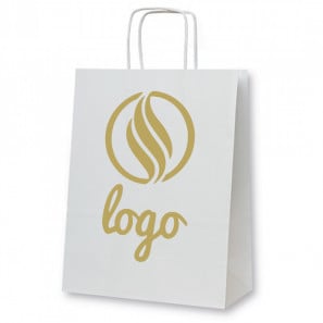 Sac-cadeaux personnalisé, blanc