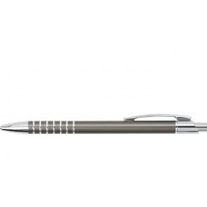 Stylo aluminium gris