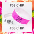BRACELET TYVEK avec puce NFC 