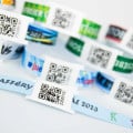 Bracelet de festival avec QR code