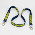 Lanyard sérigraphié avec double mousqueton
