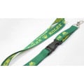Lanyard tissé personnalisé avec clip-lock