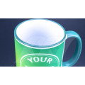 Tasse personnalisable colorée