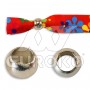 Fermeture de perle métallique - +0,010 € (+0,012 € TTC)