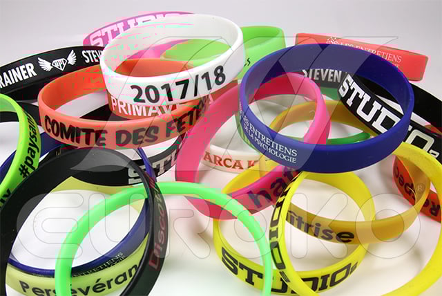 Bracelet en silicone