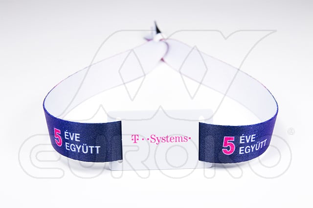 1" TYVEK RFID karszalag