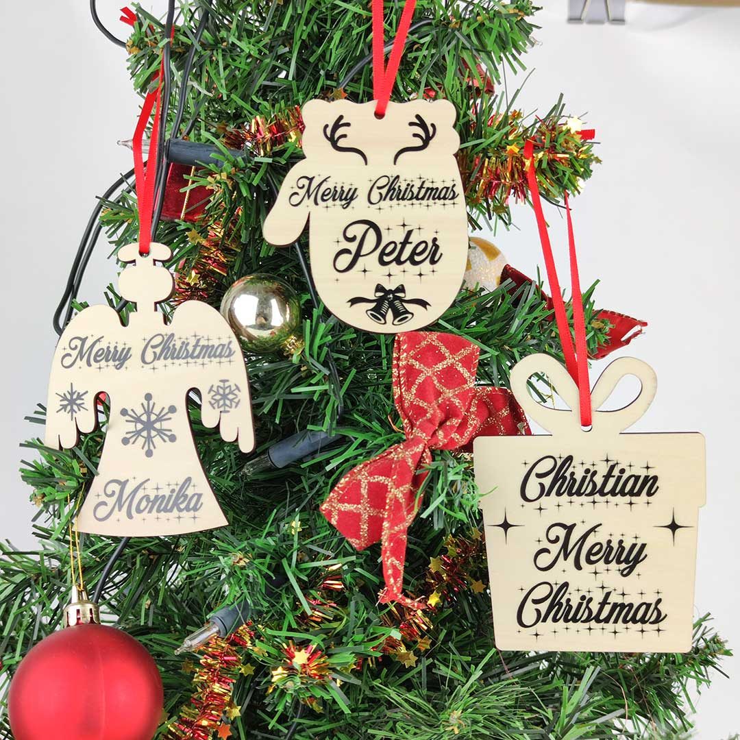 Egyedi fa akaszthat&oacute; d&iacute;sz aj&aacute;nd&eacute;kdoboz