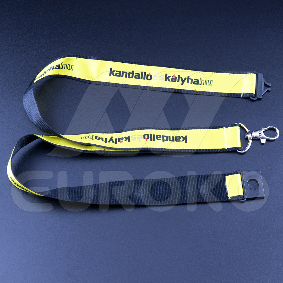 Lanyard premium avec clip détachable