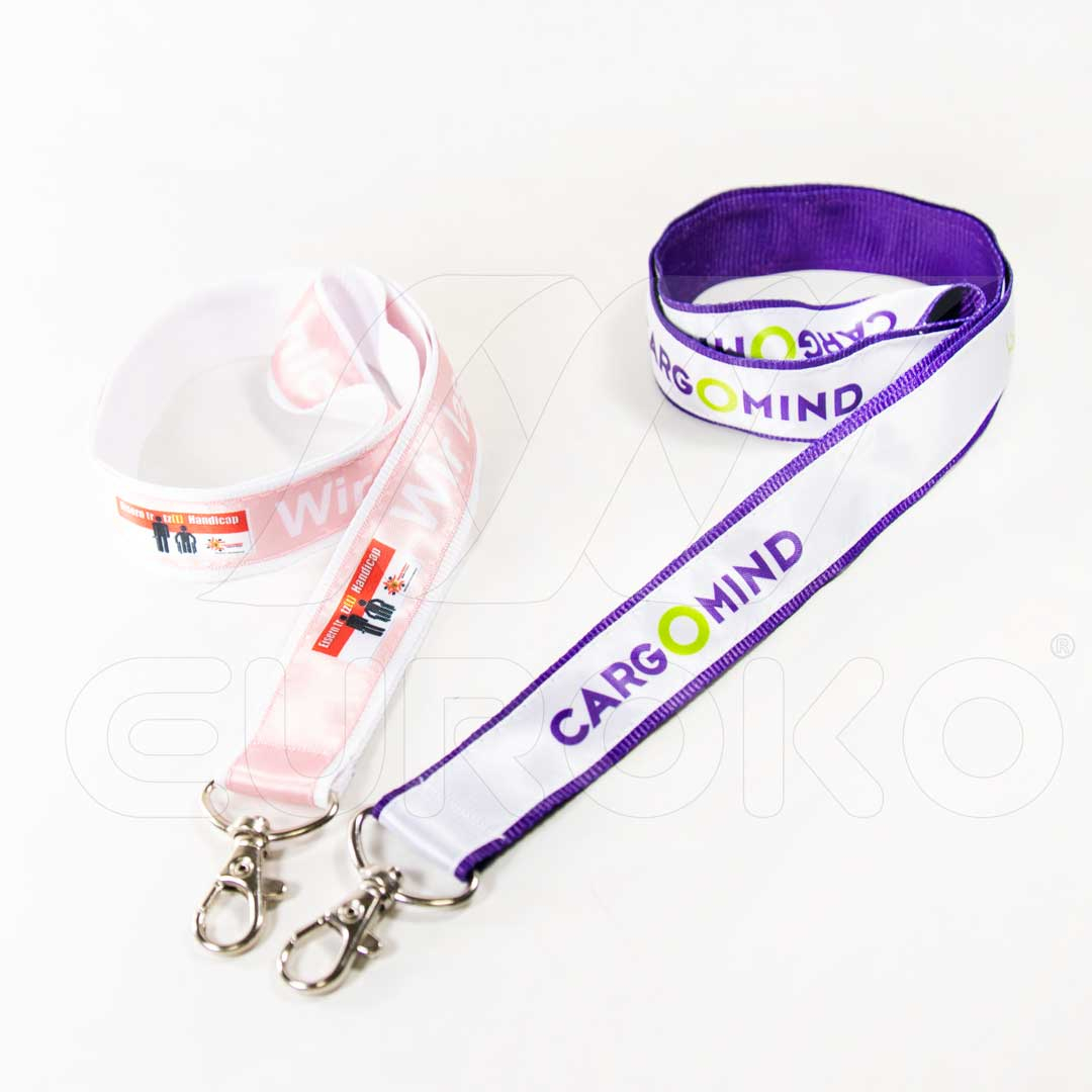 Lanyard premium avec mousqueton