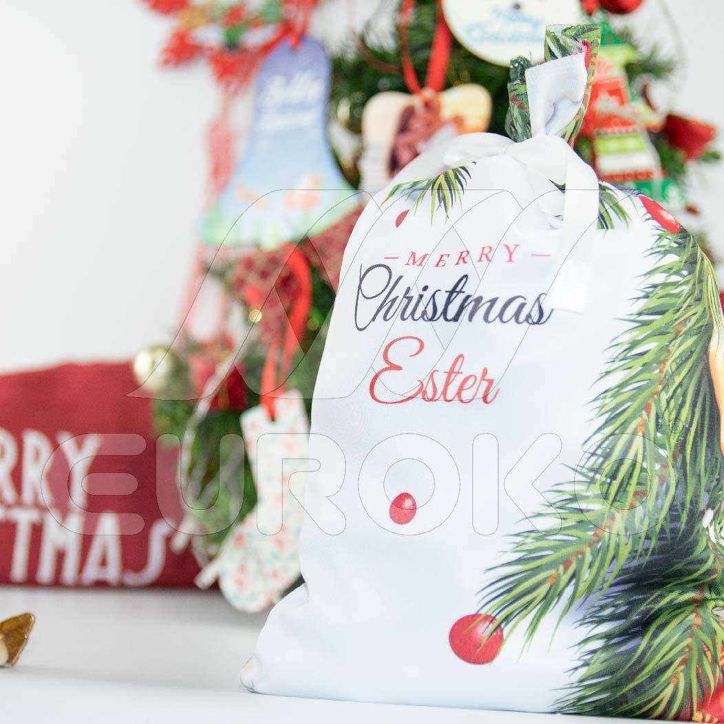 Névreszóló karácsonyi ajándékzsák 1