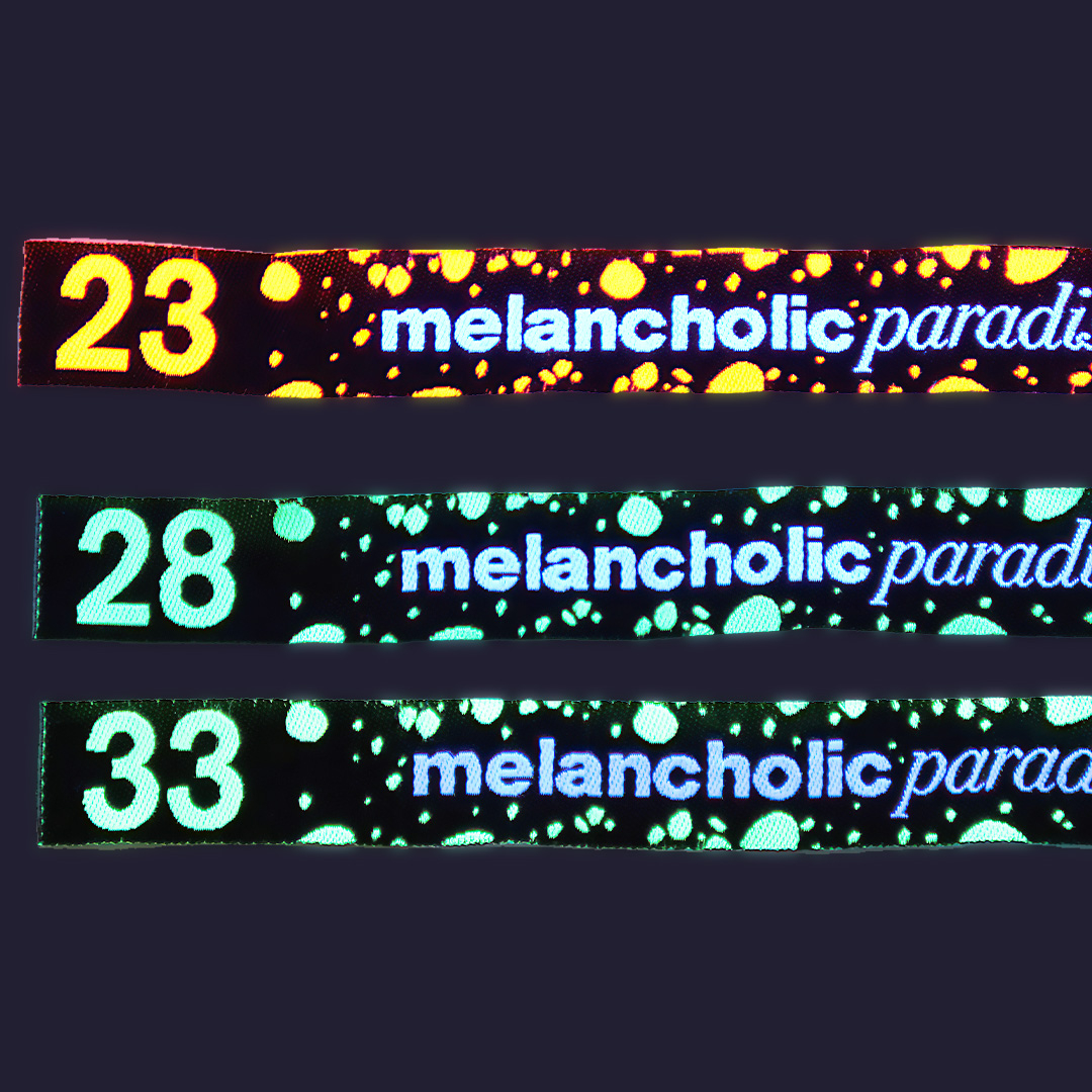 UV szőtt karszalag 15mm